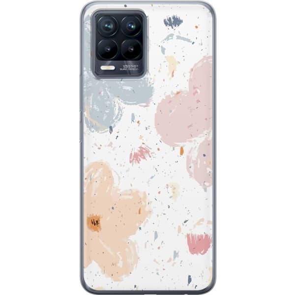 Mobildeksel til Realme 8 med Blomster motiv