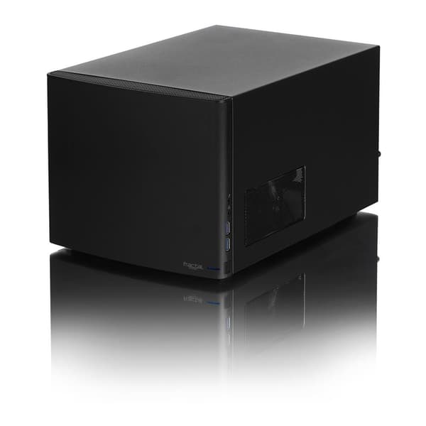 Fractal Design Node 304 Musta ilman virtalähdettä