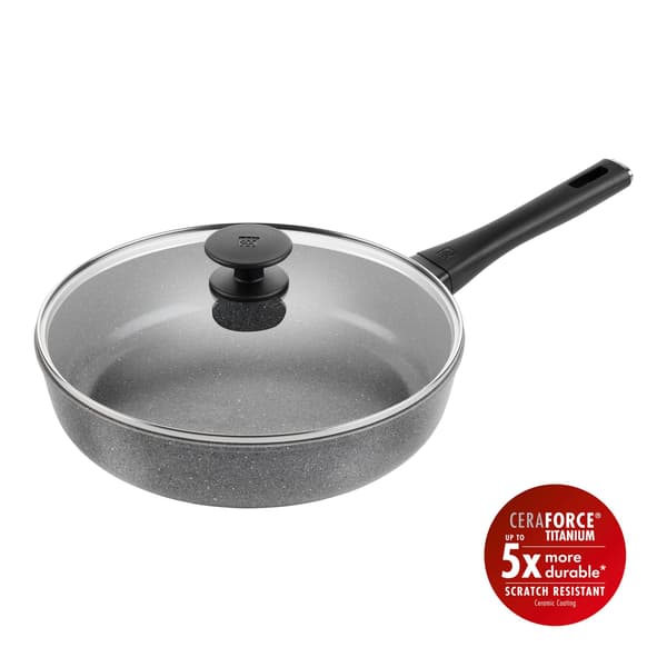 Zwilling Terreno Plus keramisk sauterpanne - grå - 28 cm