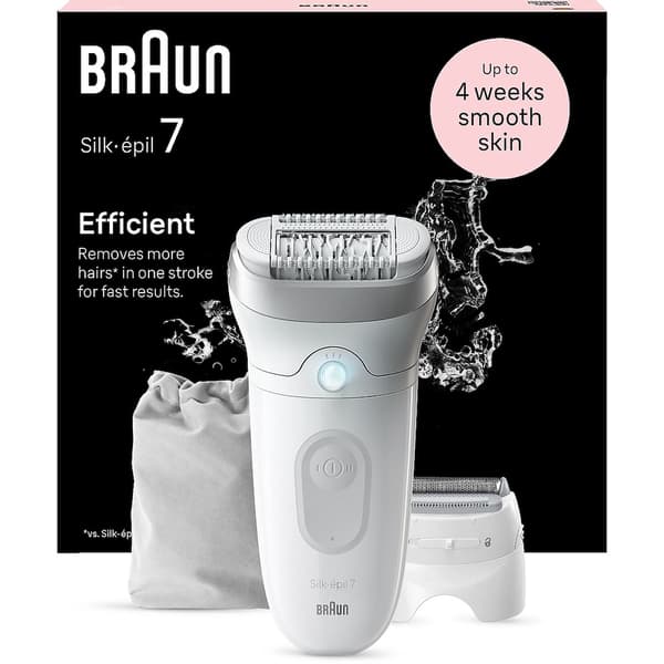 Braun Silk-epil 7 SE7-041 Hårfjernelses-system Grå