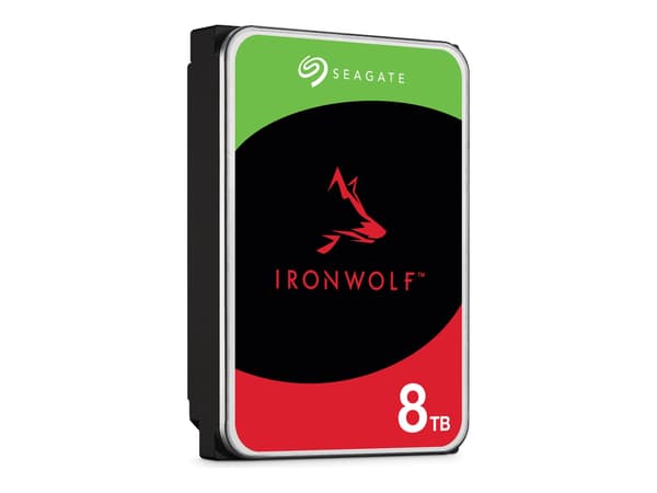 SEAGATE IronWolf Harddisk ST8000VN002 8TB 3.5 SATA-600