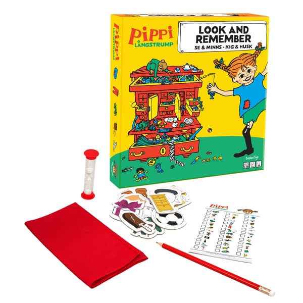 ASTRID LINDGREN Spill Pippi Langstrømpe - Look and Remember