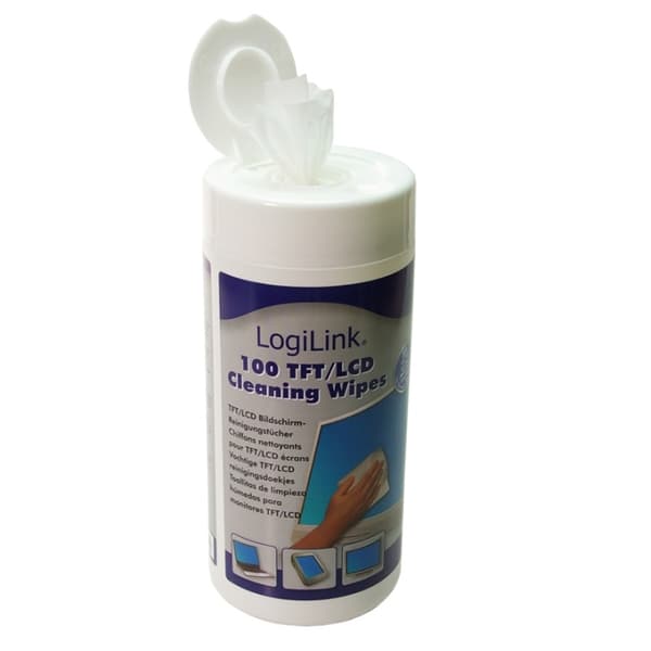LogiLink Våtservietter LCD/LED 100-p L