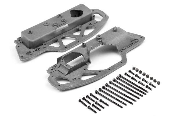 Chassis-sett (Savage Xs)