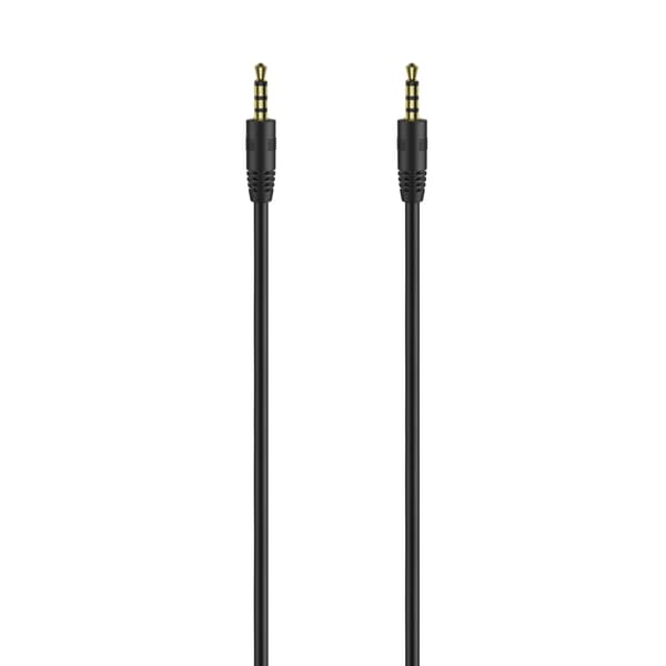 Champion 3,5 mm lydkabel 1 m sort