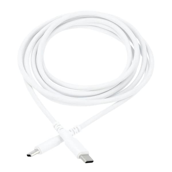 Gear Ladekabel USB-C til USB-C 2.0 2m Kabel Hvit