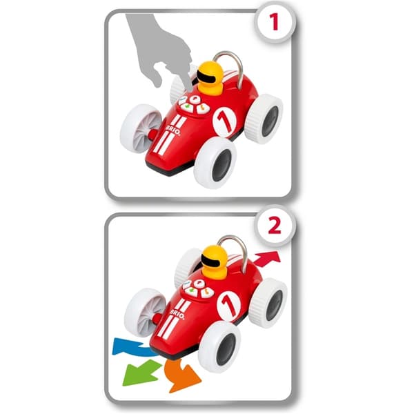Brio 30234 Play &amp; Learn Action Race