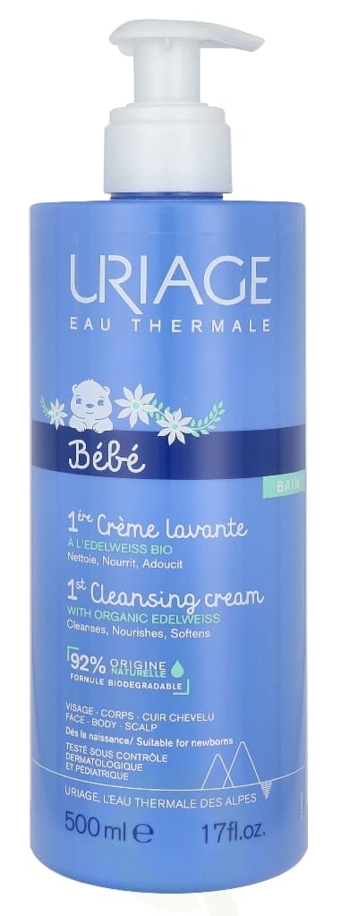 Uriage Bebe 1st Cleansing Cream 500 ml