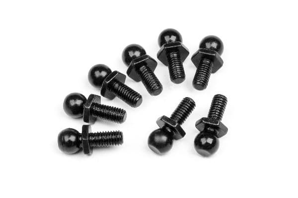 Lavprofil kulebolt 4.8X12Mm (8 stk.)