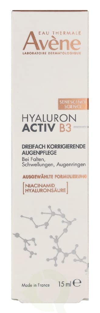 Avene Hyaluron Activ B3 Triple Correction Eye Cream 15 ml