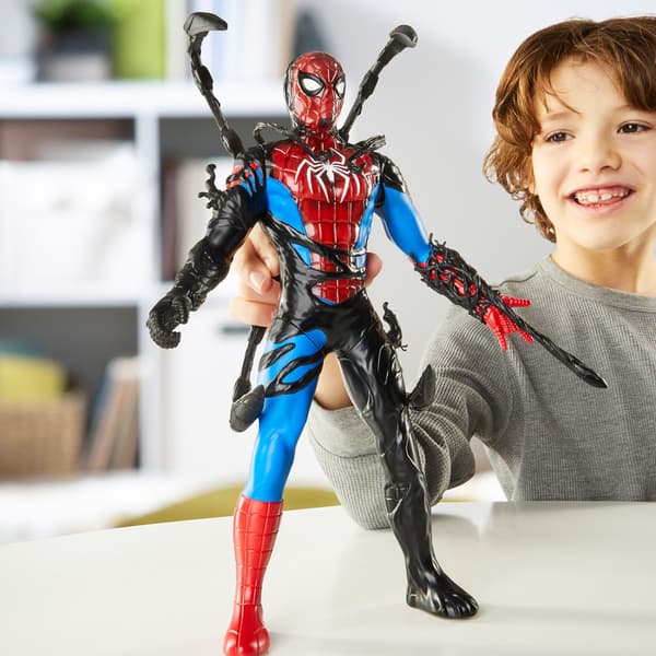 Marvel Spider-Man 11 Inch Venomversus Spider-Man Liquid Shifter