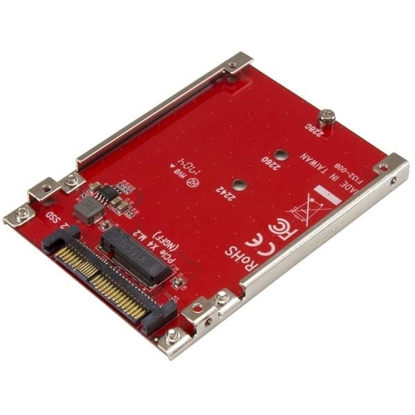 StarTech.com M.2 enhet till U.2 (SFF-8639) värdadapter för M.2 PCIe NVMe SSD-enh