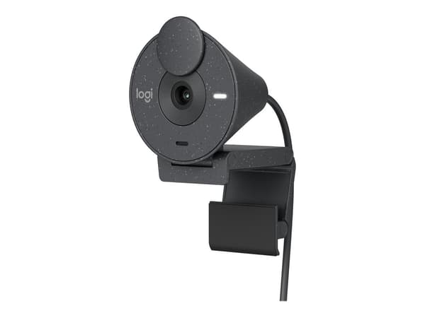 Logitech Brio 300 Full HD webbikamera, grafiitti