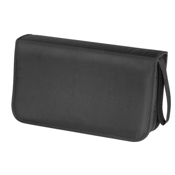 Hama CD/DVD/Blu-ray Wallet 80 Musta