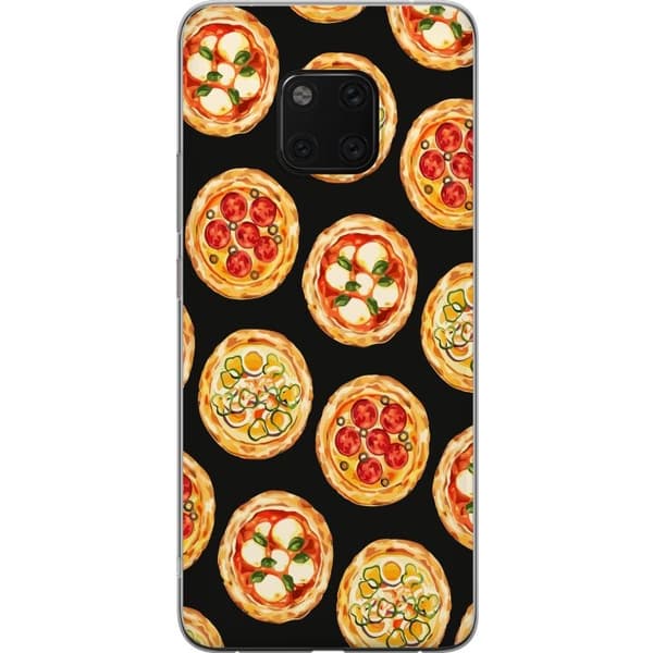 Mobildeksel til Huawei Mate 20 Pro med Pizza motiv