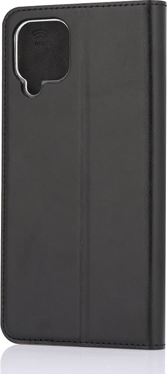 Wave BookCase skyddsfodral, Samsung Galaxy A12, svart