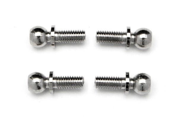 HPI Ball 4.7X6.5mm (4-40/Hex Socket/Silver/4pcs)