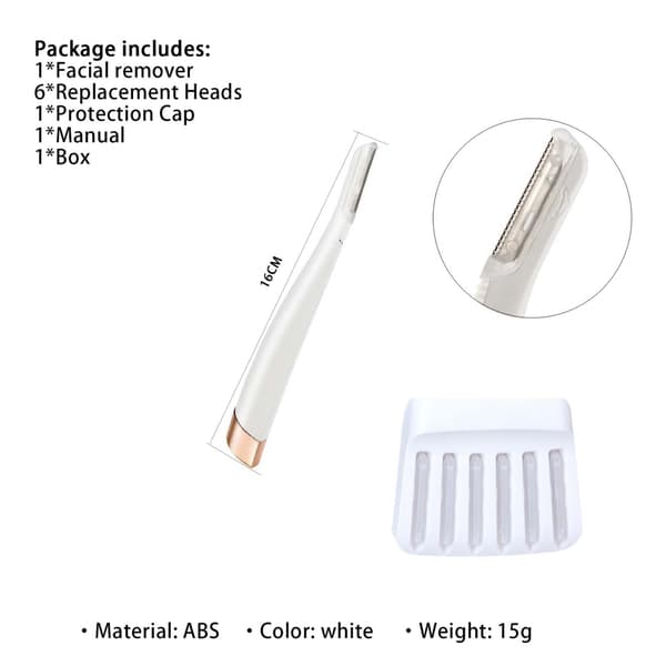 Cenocco CC-9086 Exfoliator og hårfjerning