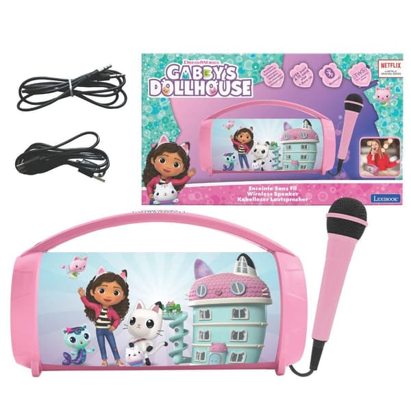 Lexibook Gabby's Dollhouse Bluetooth Light Speaker (BTP585GDHZ)