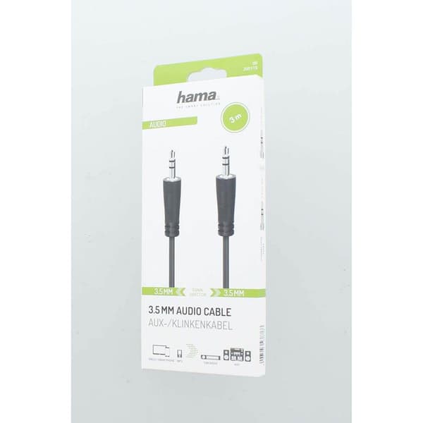 Hama Cable Audio 3.5mm-3.5mm 3.0m