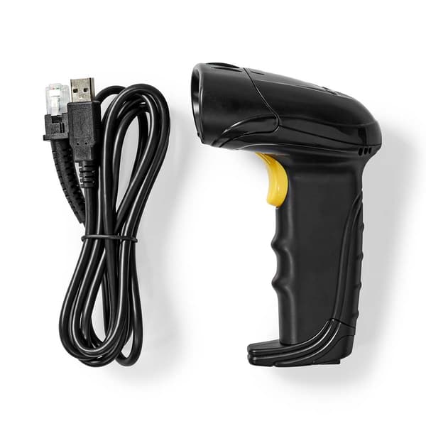 Nedis Strekkode Skanner | CMOS | Wired | 1D Linear / 2D/QR | USB-Strøm | USB 2.0