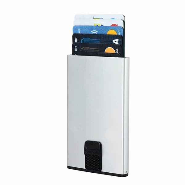 Samsonite Lompakko Alufit RFID Korttikotelo Slide Alu Silver