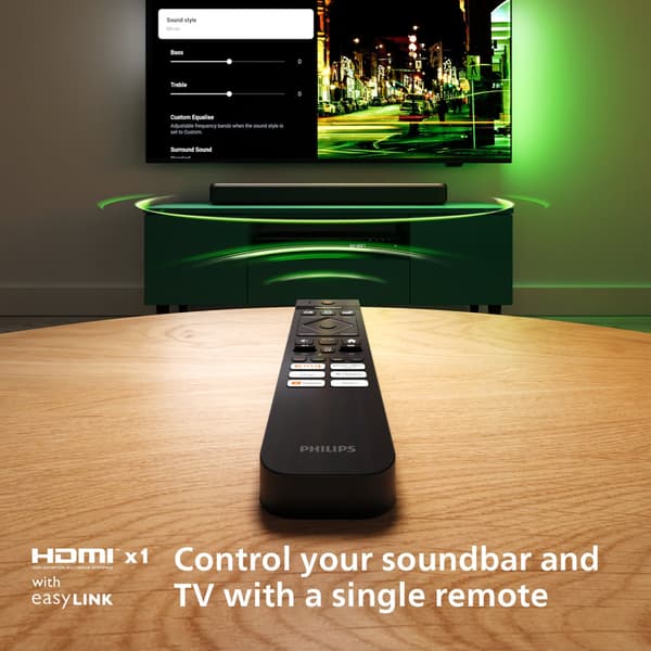 Philips TAB5109 2.0 Soundbar-ljudsystem