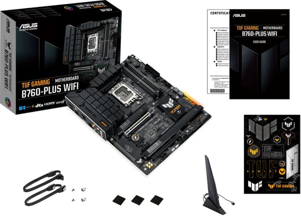 ASUS TUF GAMING B760-PLUS WIFI ATX moderkort
