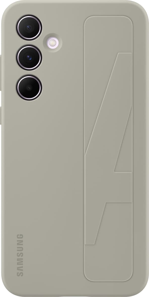 Samsung Galaxy A55 Standing Grip Fodral, grå