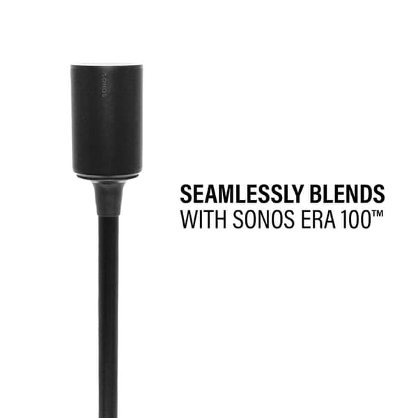 SANUS Floor Stand for Sonos ERA100 Single Black