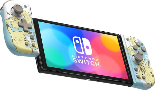 HORI Split Pad Compact -peliohjain, Pikachu, Switch / Switch OLED