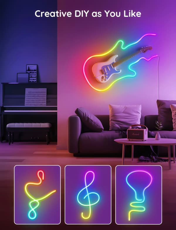 United WLR2347 Wifi Smart LED Rope Light 3m