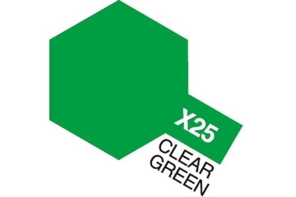 Akryl Mini X-25 Clear Green