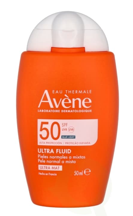 Avene Ultra Sunscreen Fluid Blue Light SPF50+ 50 ml