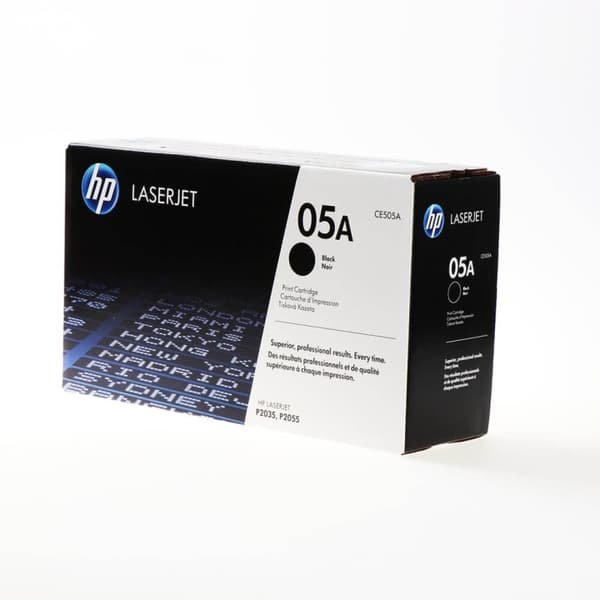 HP Toner CE505A 05A Sort