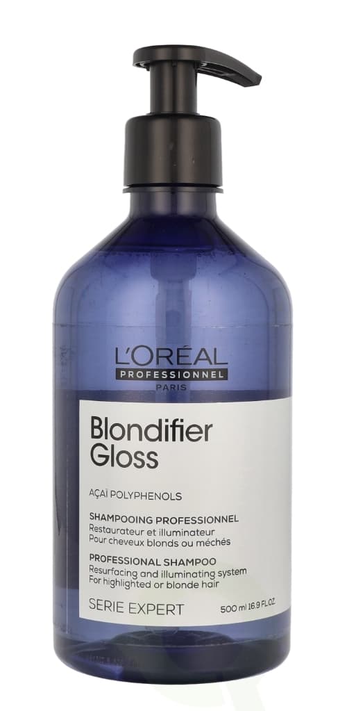 L'Oreal Serie Expert Blondifier Gloss Shampoo 500 ml