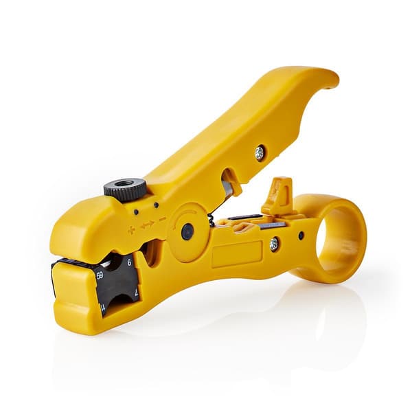 Nedis Kabelavisoleringstang | Stripping Tool | ABS / Stål | Gul / Sort
