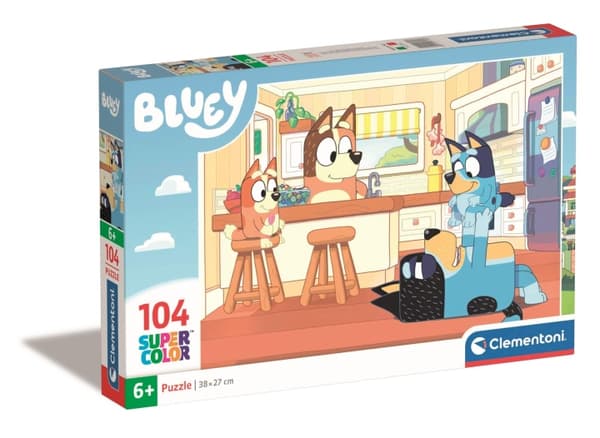 Clementoni 104 stk Puslespill Bluey