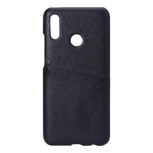 Onsala Mobilskal Läder Svart - Huawei P30 Lite