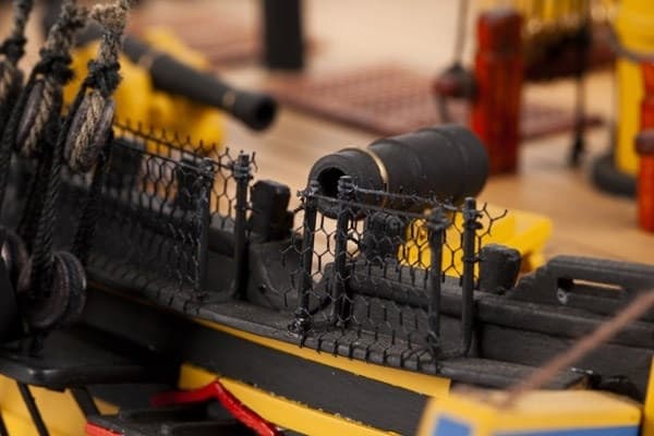1:75 HMS Victory - Skrog i tre