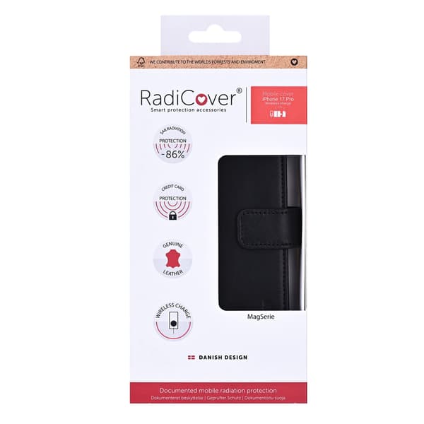 Radicover Suojakotelo säteilyltä 2in1 Black - iPhone 17 Pro