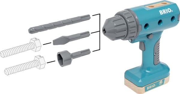 BRIO Builder 34600 -  Batteridriven skruvdragare