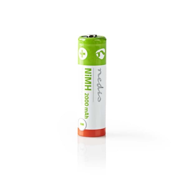 Nedis Laddningsbara Ni-MH-batteri AA | 1.2 V DC | 2000 mAh | 4-Pack
