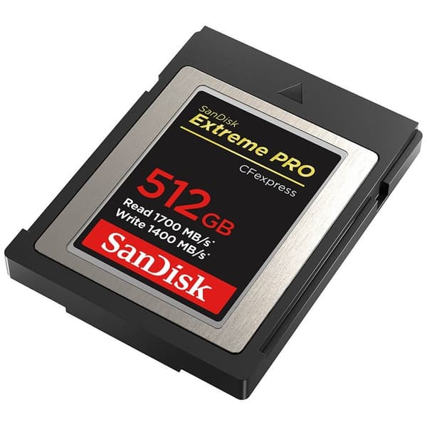 SANDISK Cfexpress Extreme PRO 512GB 1700MB/s 1400MB/s