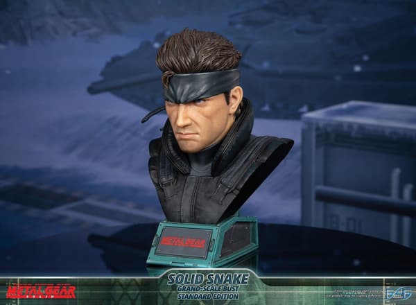 First4Figures Metal Gear Solid (Solid Snake Grand-Scale Bust) RESIN Statue