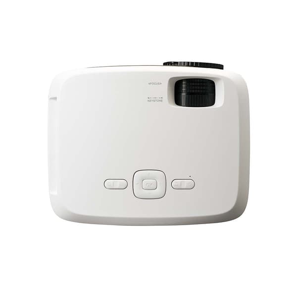 Lenco Full HD 1080P LCD-projektor med Bluetooth® Vit