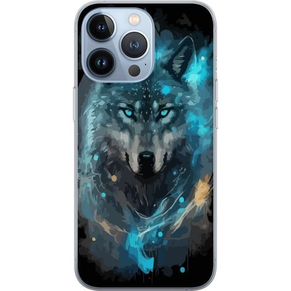 Mobildeksel til Apple iPhone 13 Pro med Ulve motiv