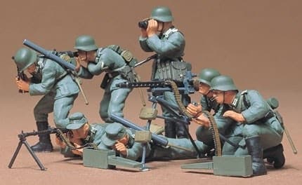Tamiya 1/35 TYSK MASKINGEVÆRSTOLPE