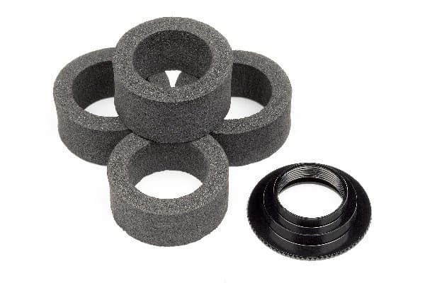 Servo Saver Foam (4 stk.) med justeringsmutter
