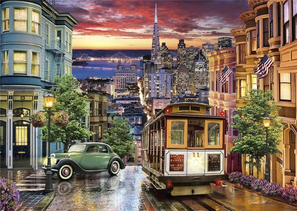 Clementoni 3000 st High Quality Collection San Francisco